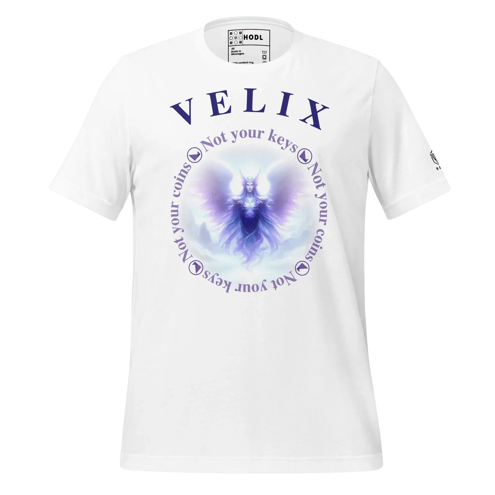 VELIX Crypto Merch T-Shirt – Offizielles VELIX Merchandise | HODL