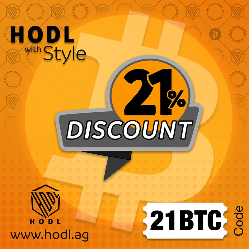 21 % Discount HODL.ag