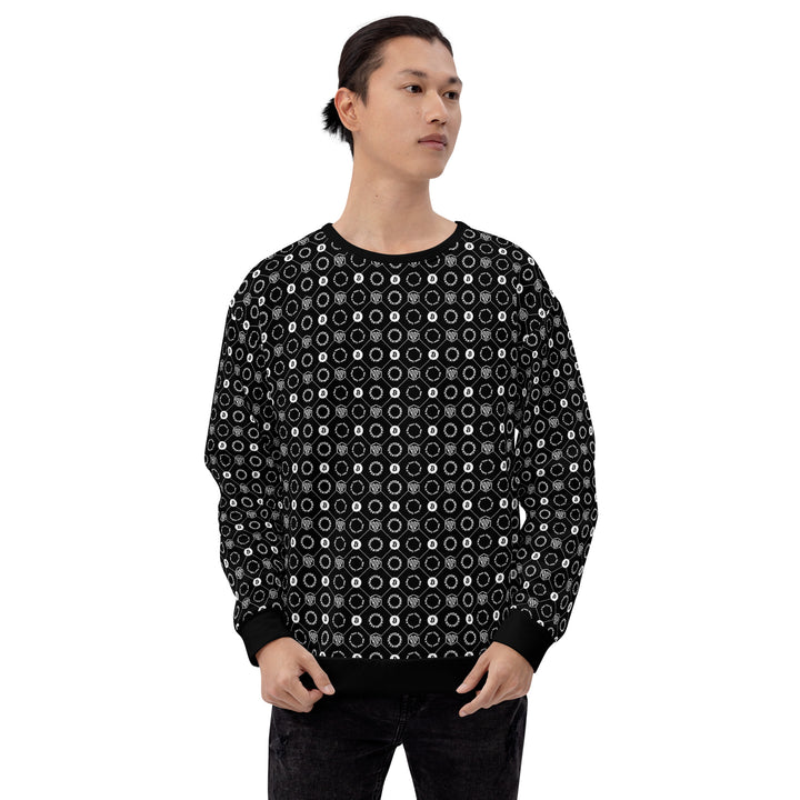 HODL Bitcoin Crypto Unisex Pullover "First Edition Black"  man front