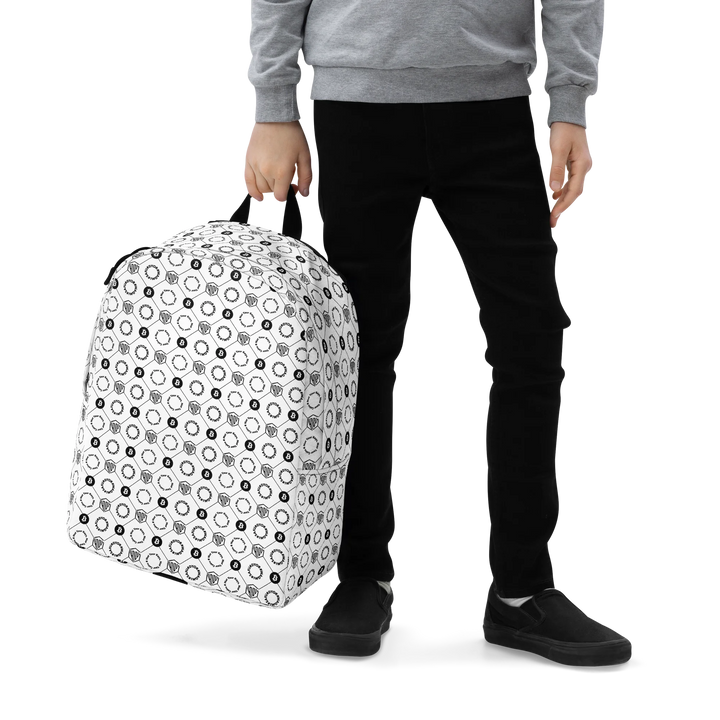 HODL small Backpack "First Edition White"  handle man