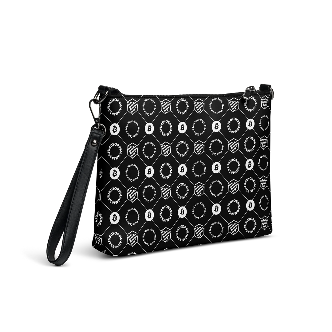 HODL Shoulder Bag "First Edition Black" sideways