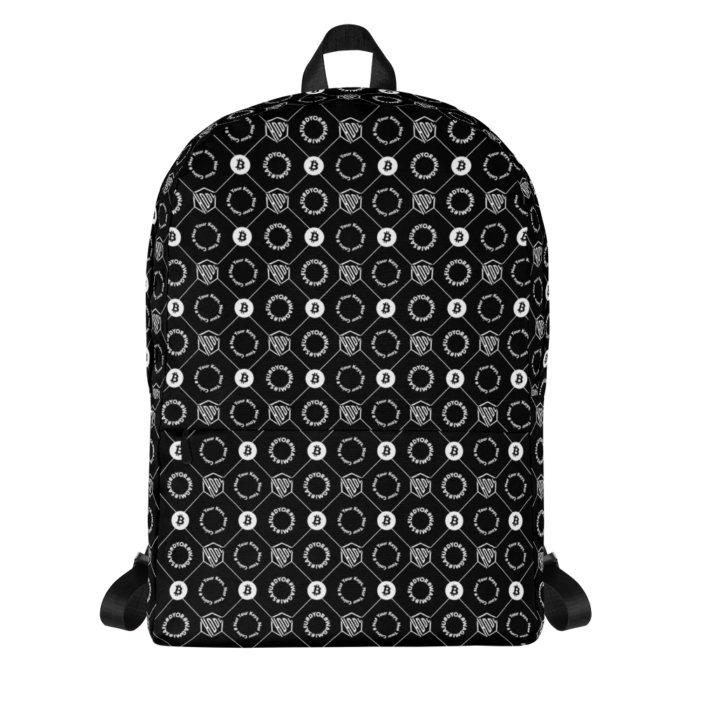 HODL Backpack "First Edition Black" front