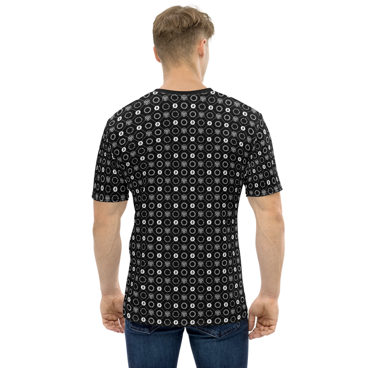 HODL Herren Shirt "First Edition Black" back blond man 