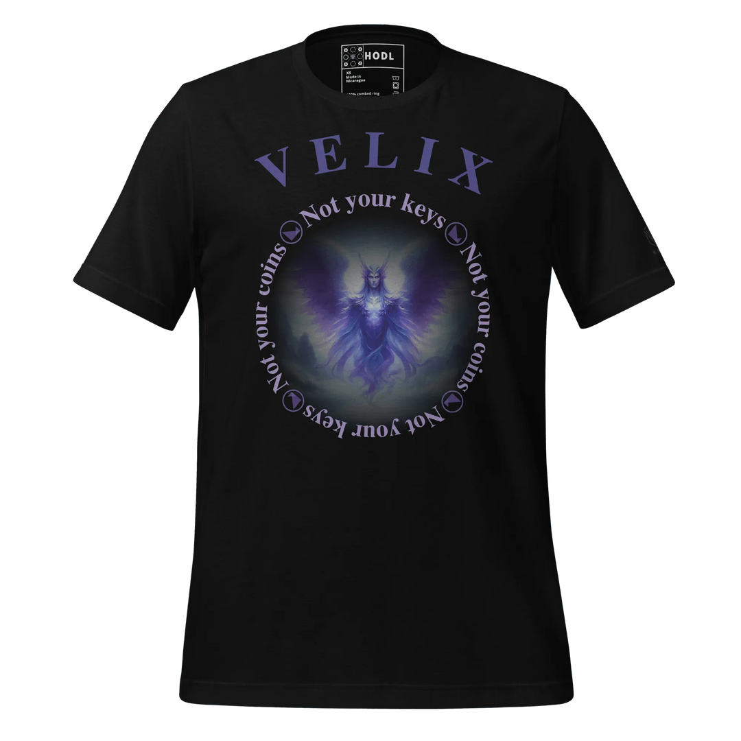 VELIX Crypto Merch T-Shirt – Crypto Merch | HODL.ag