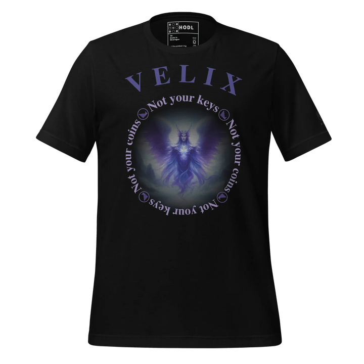 VELIX Crypto Merch T-Shirt – Crypto Merch | HODL.ag