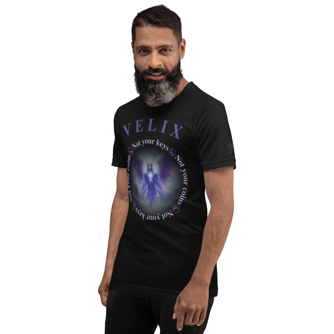 VELIX Crypto Merch T-Shirt – Crypto Merch | HODL.ag