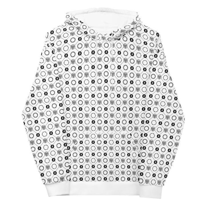 HODL Unisex Hoodie "First Edition White" - HODL.ag