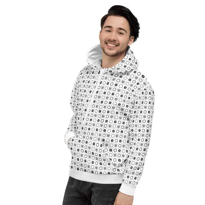 HODL Unisex Hoodie "First Edition White" - HODL.ag