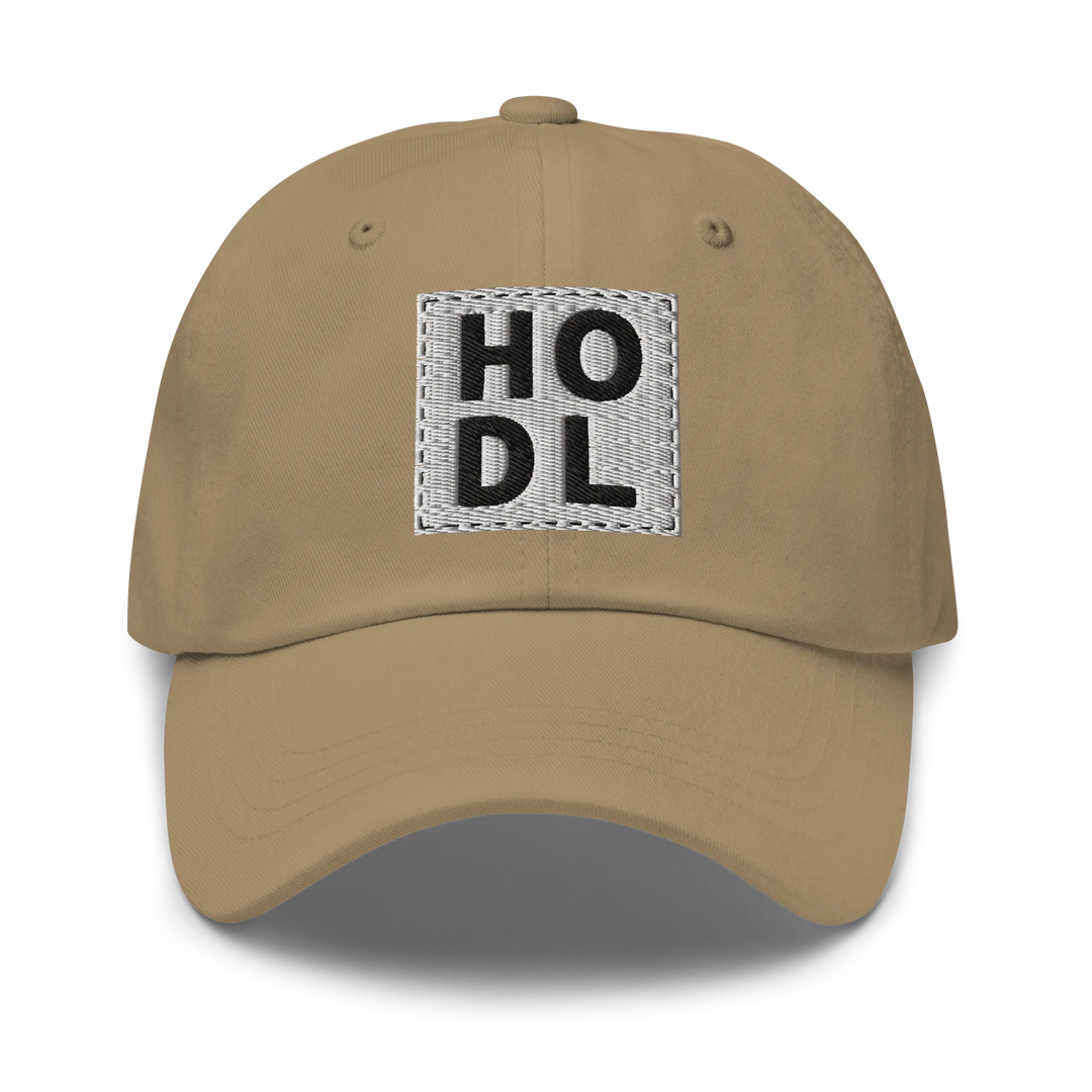 HODL Dad Hat – Big White Box - HODL.ag