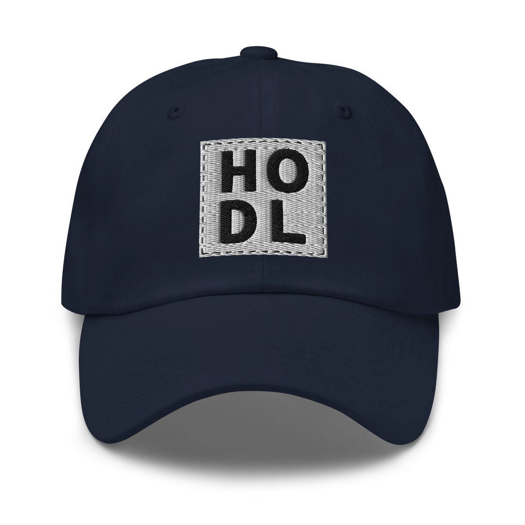 HODL Dad Hat – Big White Box - HODL.ag