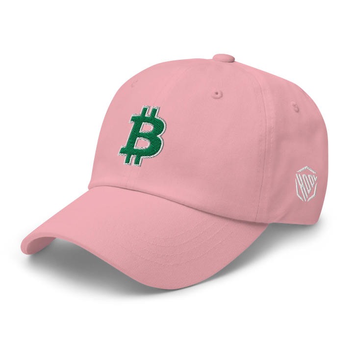 Bitcoin Dad Hat – Green/White Outline - HODL.ag