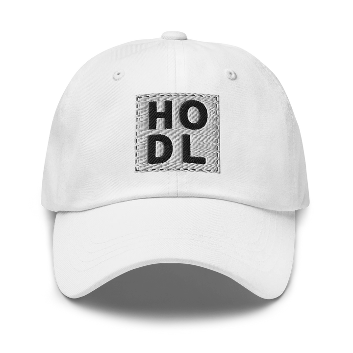 HODL Dad Hat – Big White Box - HODL.ag