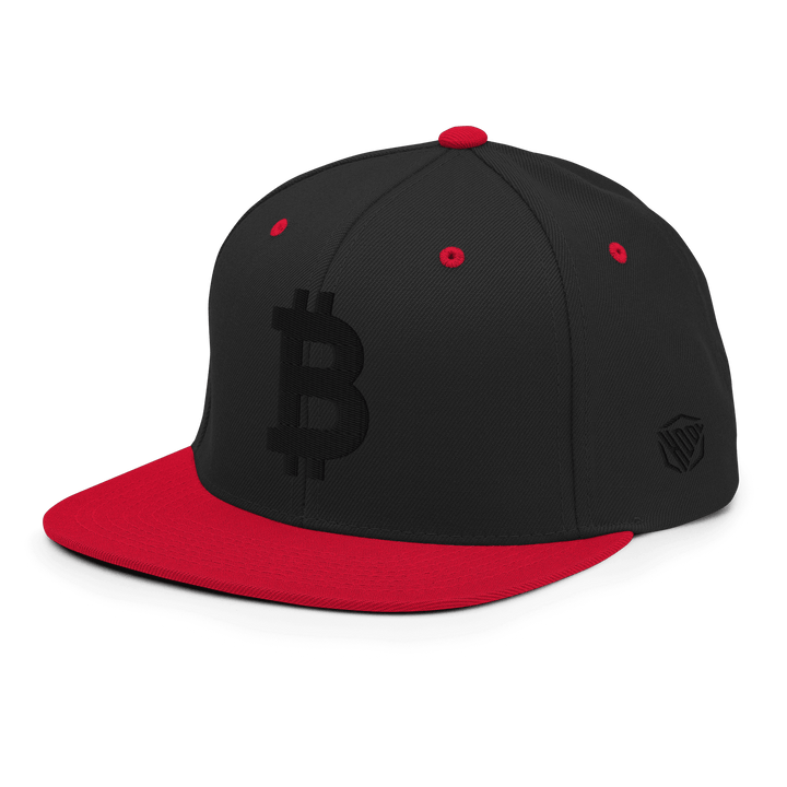 Bitcoin Cap Snapback-Cap 3D Schwarz – Crypto Cap | HODL.ag