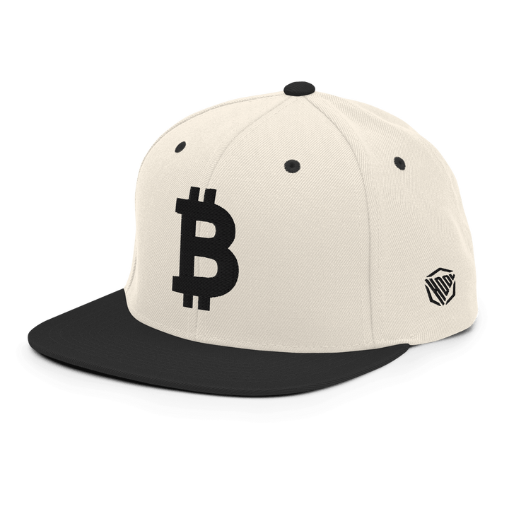 Bitcoin Cap Snapback-Cap 3D Schwarz – Crypto Cap | HODL.ag