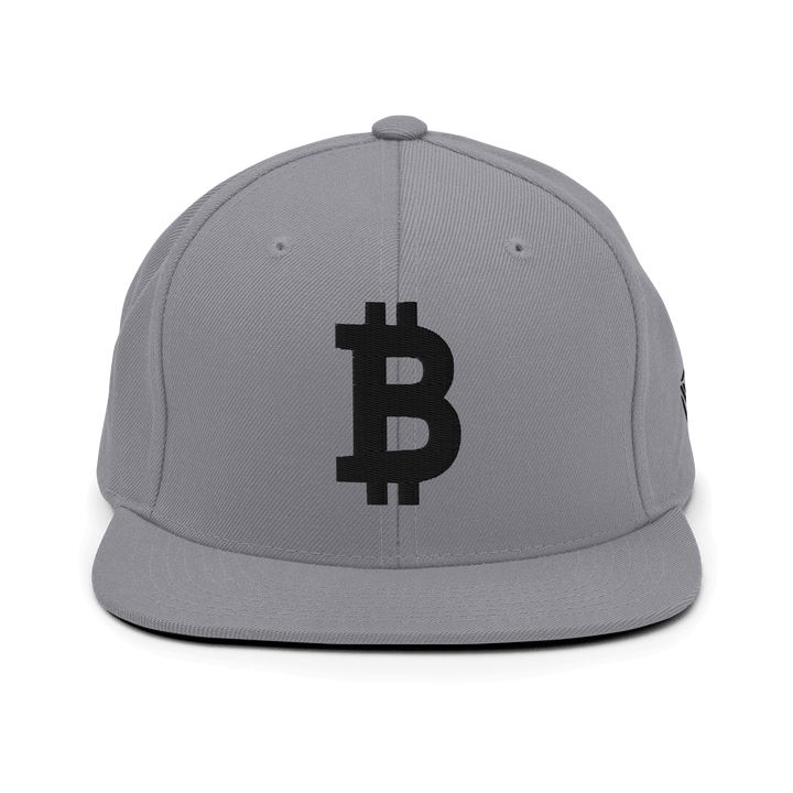 Bitcoin Cap Snapback-Cap 3D Schwarz – Crypto Cap | HODL.ag