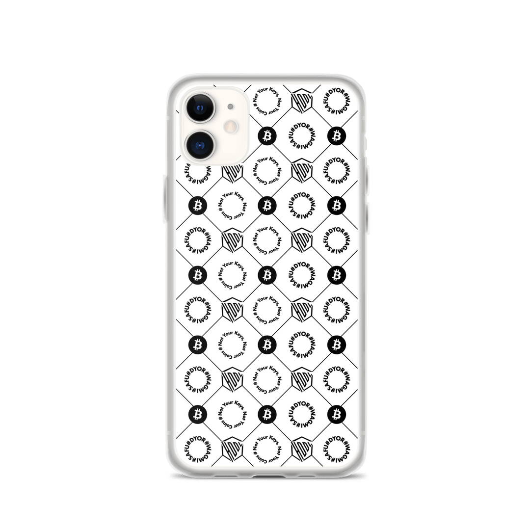 HODL iPhone Silikon Case "First Edition White" - HODL.ag
