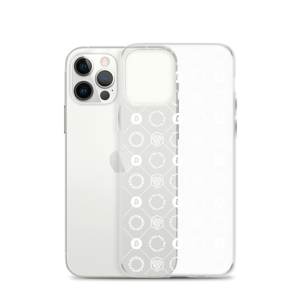 HODL iPhone Silikon Clear Case "FIRST EDITION WHITE" - HODL.ag