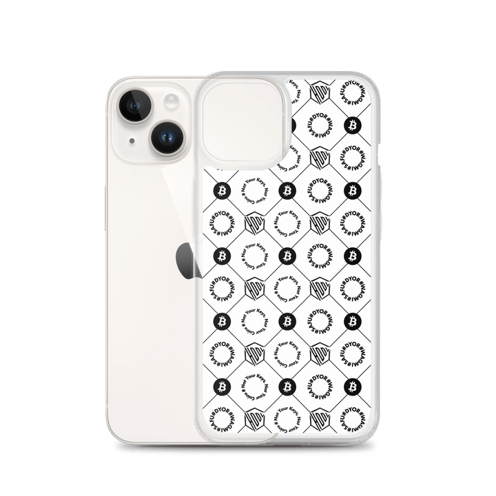 HODL iPhone Silikon Case "First Edition White" - HODL.ag