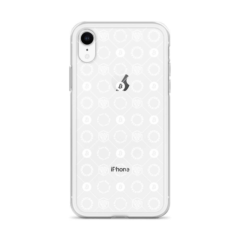 HODL iPhone Silikon Clear Case "FIRST EDITION WHITE" - HODL.ag