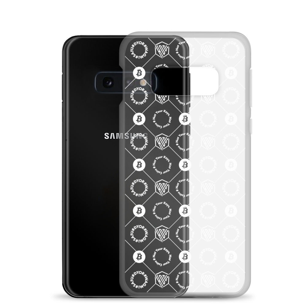 HODL Samsung Silikon Clear Case "First Edition White" - HODL.ag