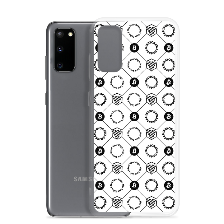 HODL Samsung Silikon Case "First Edition White" - HODL.ag