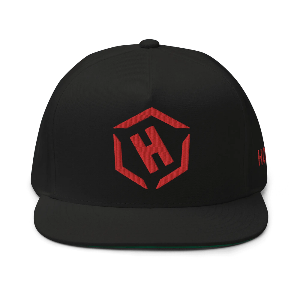 HODL Flat Bill-Cap H Rot – Crypto Cap | HODL.ag