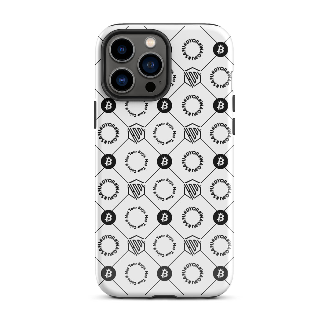 HODL iPhone Hard Case "First Edition White" - HODL.ag