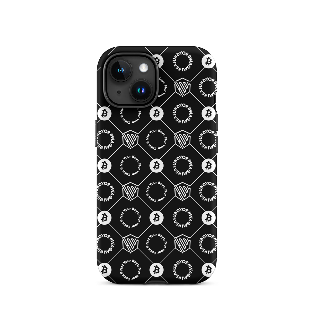 HODL® iPhone Tough Case "FIRST EDITION BLACK"
