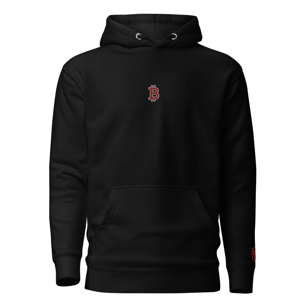 Bitcoin Hoodie HODL³ Red – Bitcoin Hoodie | HODL.ag