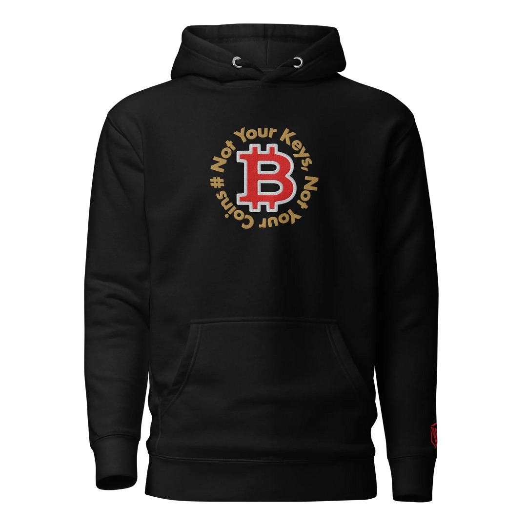 Bitcoin Hoodie HODL Circles Red – Bitcoin Hoodie | HODL.ag