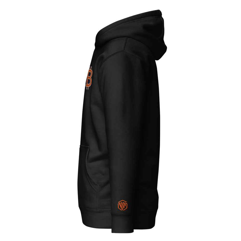 Bitcoin Hoodie HODL³ Orange Big B – Bitcoin Hoodie | HODL.ag