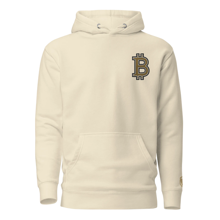 Bitcoin Hoodie HODL³ Gold Big B – Bitcoin Hoodie | HODL.ag