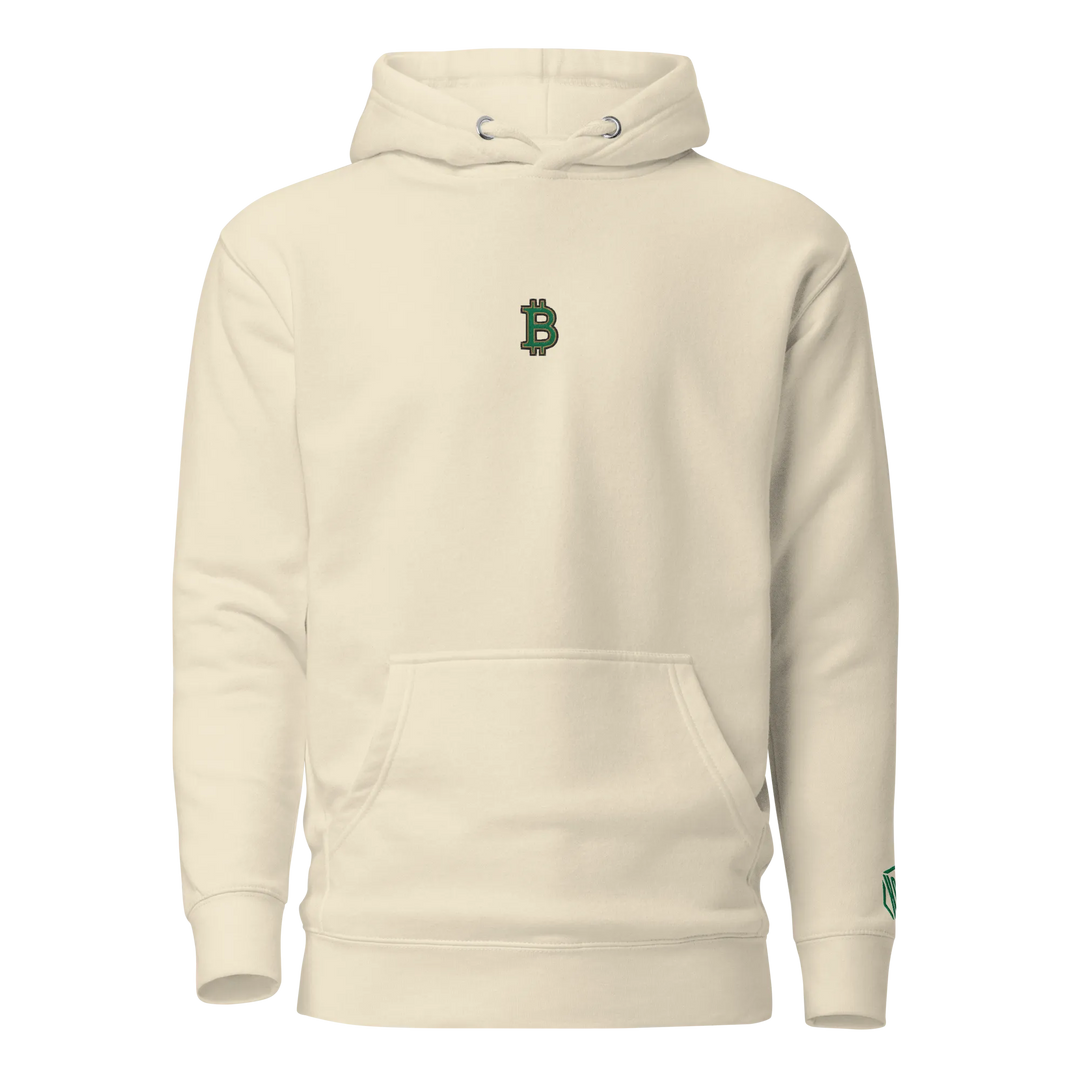 Bitcoin Hoodie HODL³ Green – Bitcoin Hoodie | HODL.ag