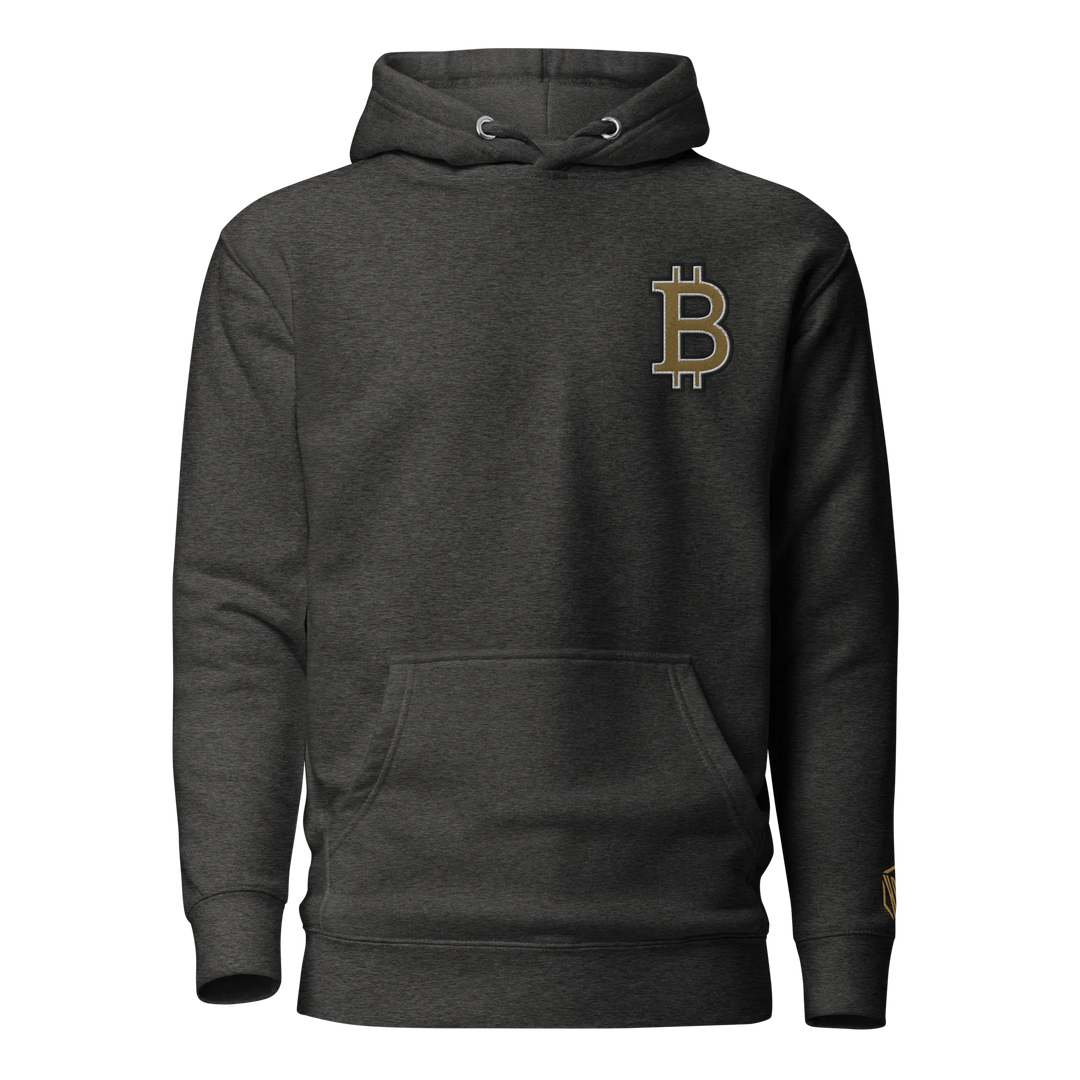 Bitcoin Hoodie HODL³ Gold Big B – Bitcoin Hoodie | HODL.ag