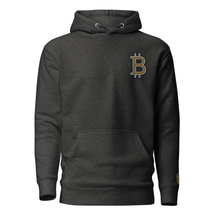 Bitcoin Hoodie HODL³ Gold Big B – Bitcoin Hoodie | HODL.ag