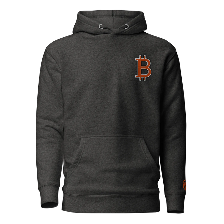 Bitcoin Hoodie HODL³ Orange Big B – Bitcoin Hoodie | HODL.ag