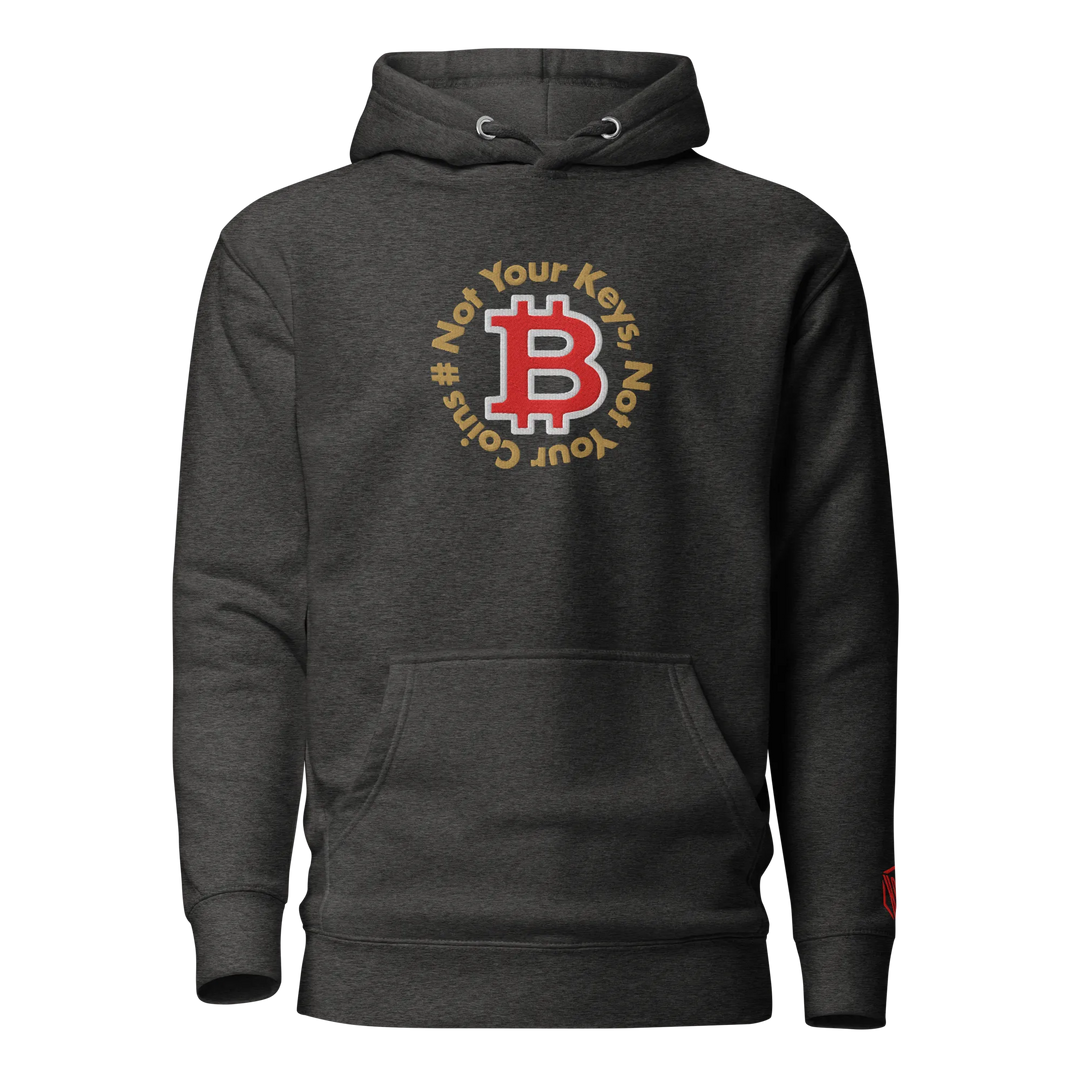 Bitcoin Hoodie HODL Circles Red – Bitcoin Hoodie | HODL.ag