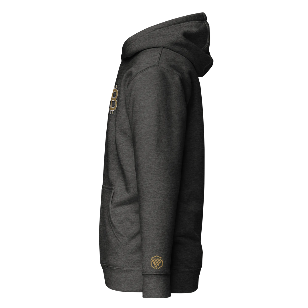 Bitcoin Hoodie HODL³ Gold Big B – Bitcoin Hoodie | HODL.ag