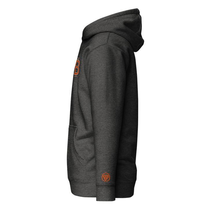 Bitcoin Hoodie HODL³ Orange Big B – Bitcoin Hoodie | HODL.ag