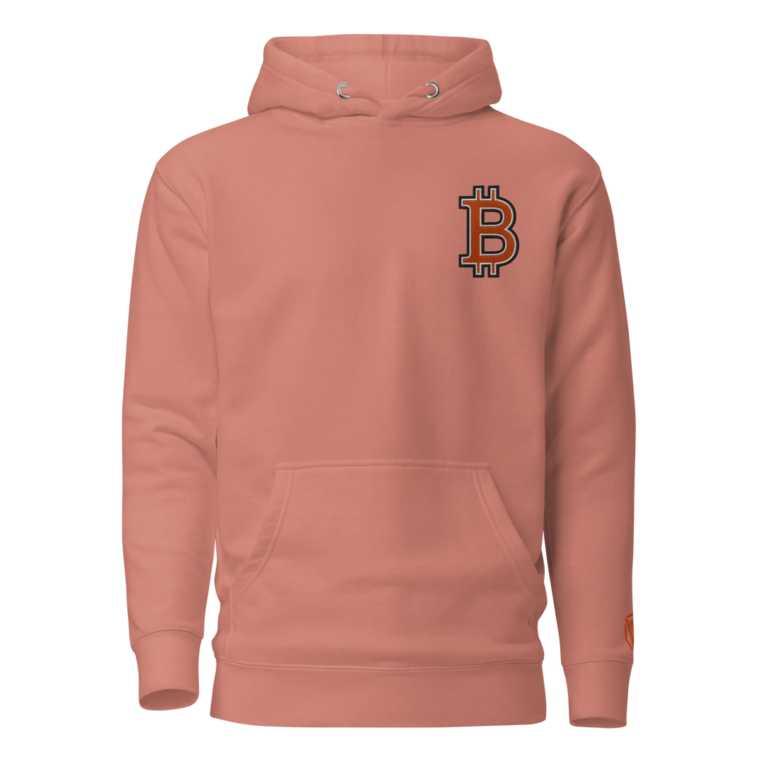 Bitcoin Hoodie HODL³ Orange Big B – Bitcoin Hoodie | HODL.ag