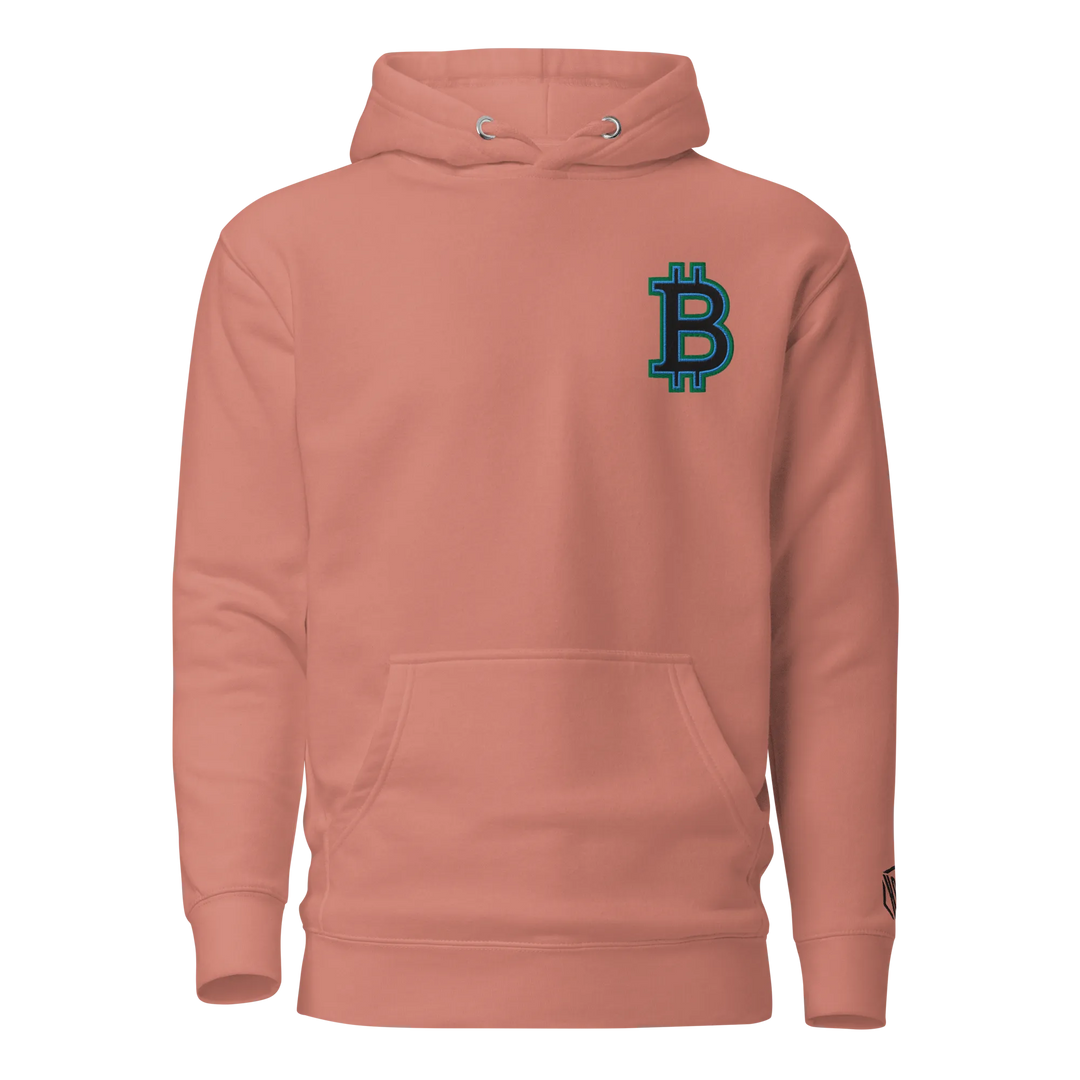 Bitcoin Hoodie HODL³ Black Big B – Bitcoin Hoodie | HODL.ag