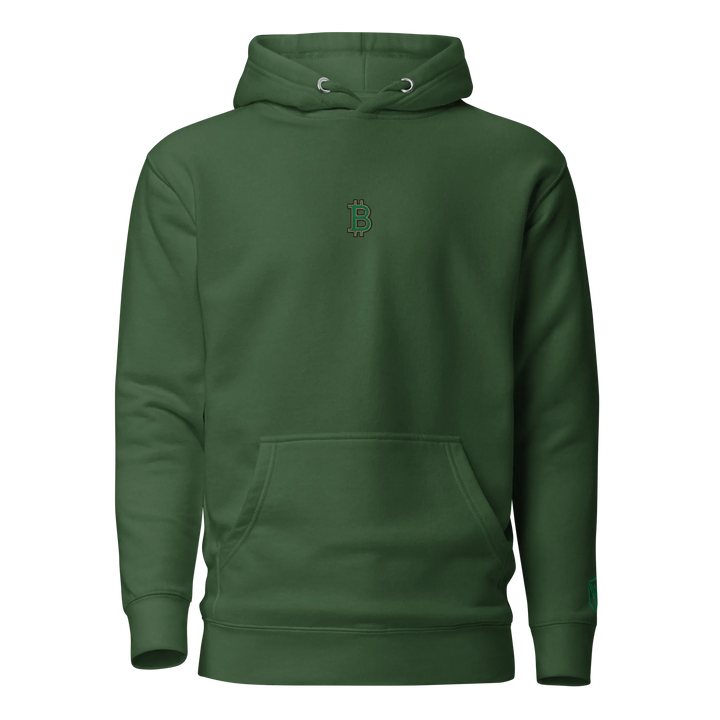 Bitcoin Hoodie HODL³ Green – Bitcoin Hoodie | HODL.ag