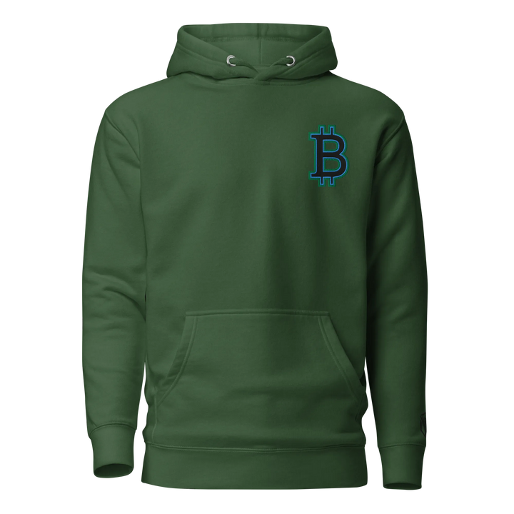 Bitcoin Hoodie HODL³ Black Big B – Bitcoin Hoodie | HODL.ag