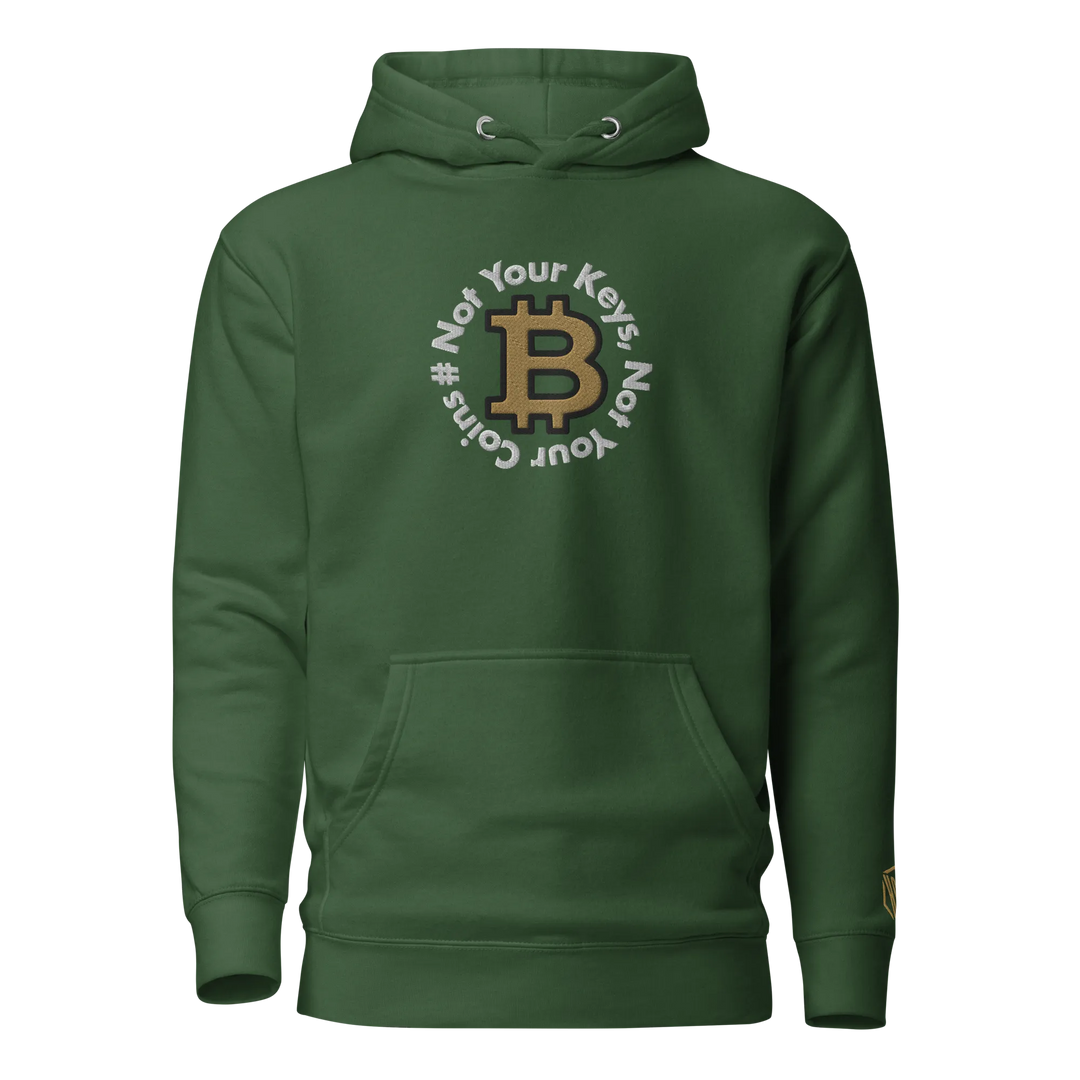 Bitcoin Hoodie HODL Circles GOLD – Bitcoin Hoodie | HODL.ag