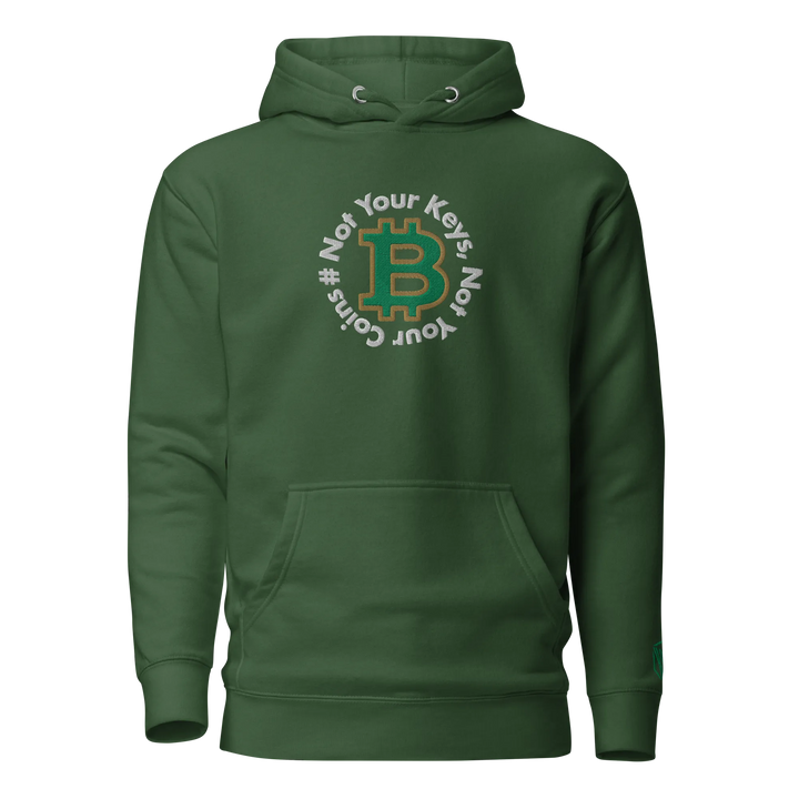 Bitcoin Hoodie HODL Circles Green – Bitcoin Hoodie | HODL.ag