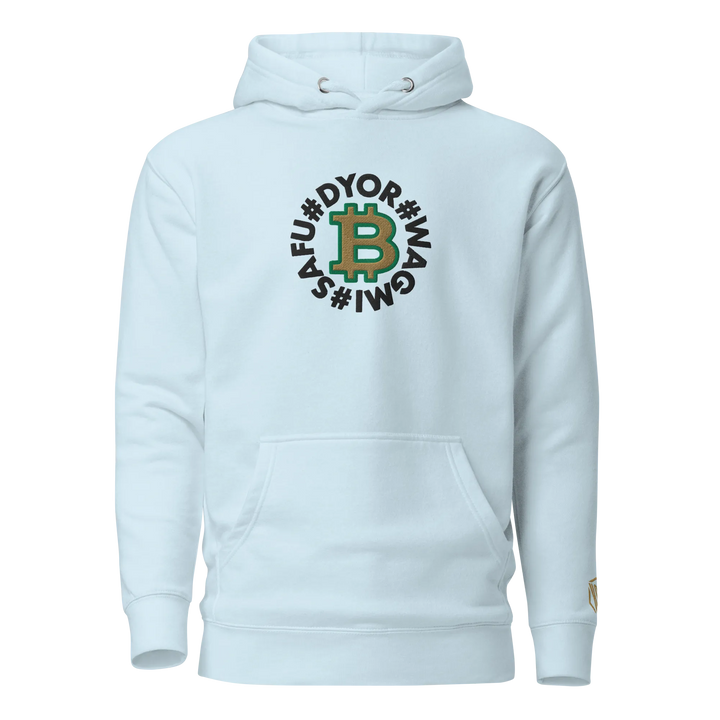 Bitcoin Hoodie HODL Circles SAFU GOLD – Bitcoin Hoodie | HODL.ag