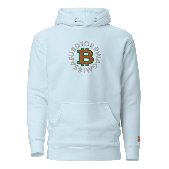 Bitcoin Hoodie HODL Circles SAFU Orange – Bitcoin Hoodie | HODL.ag