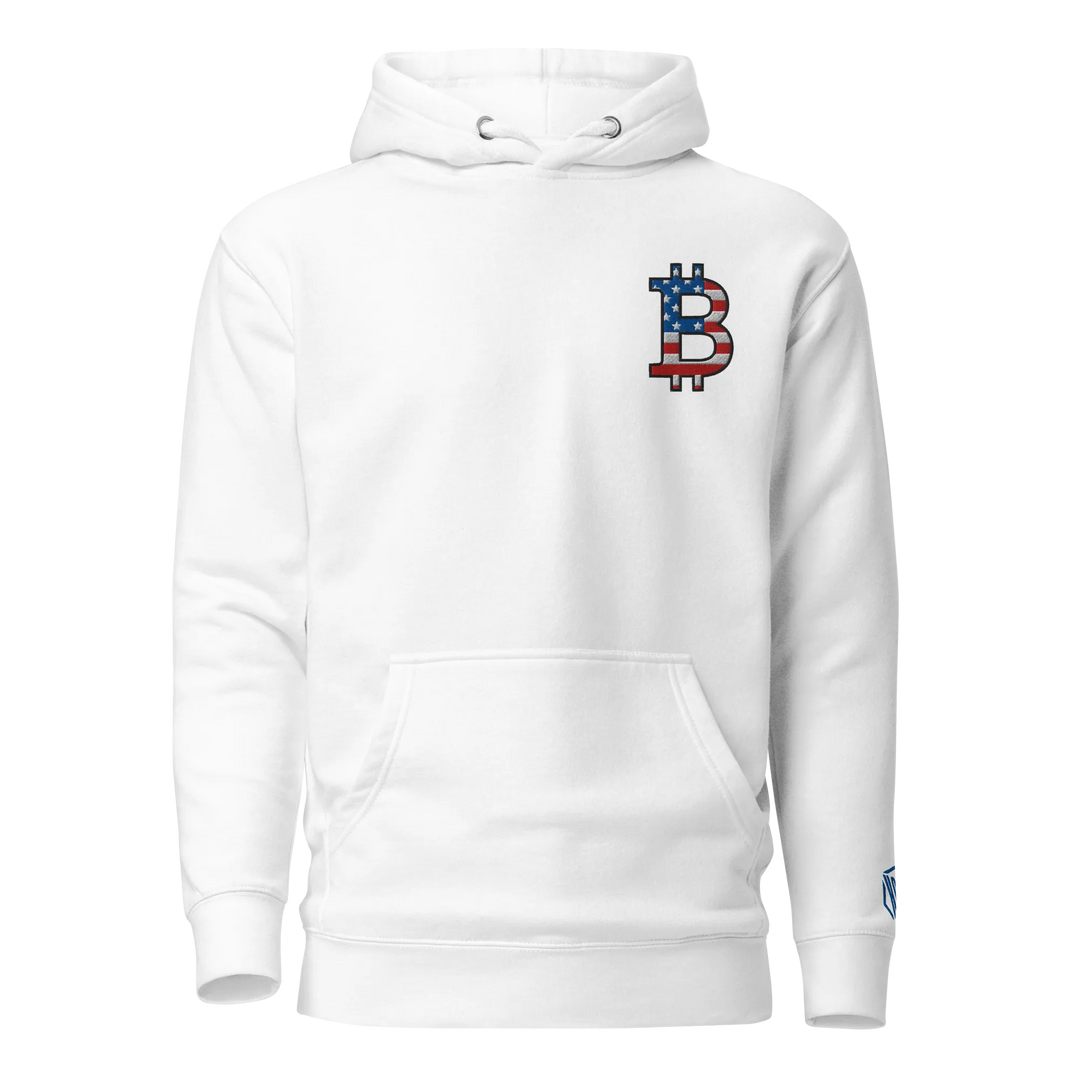 Bitcoin Hoodie USA Edition – Bitcoin Hoodie | HODL.ag