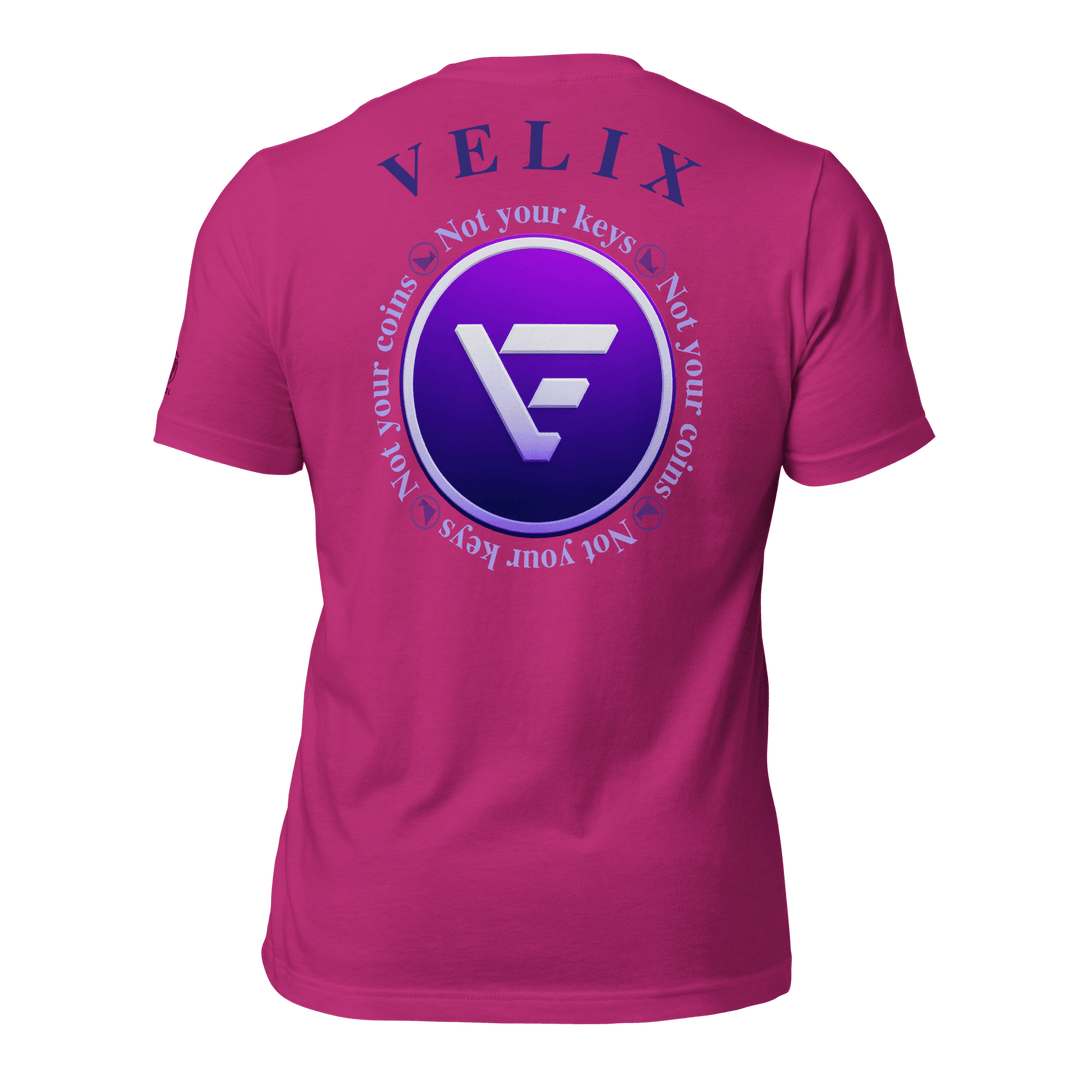 VELIX Unisex-T-Shirt "NEW LOGO" - HODL.ag