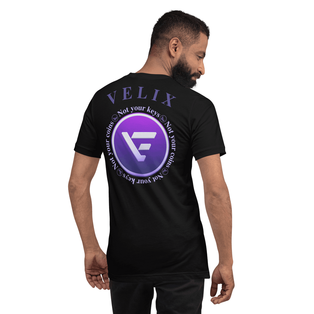 VELIX Unisex-T-Shirt "NEW LOGO" - HODL.ag